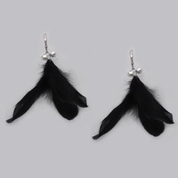 逗猫棒长杆可伸缩钢丝钓竿1.8m超长耐咬羽毛铃铛猫咪玩具宠物用品 2个黑色蓬松羽毛替换头