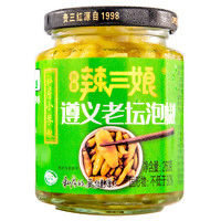 贵三红 贵州老坛泡椒野山椒小米椒泡凤爪 260g 瓶