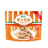 鲜禾 意大利面芝士培根味 意面免煮速食面条湿面拌面含酱包 696g/袋装