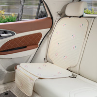 SUOJIESI 索捷斯 汽车儿童座椅防磨垫后排坐垫通用防滑垫加厚耐磨坐椅保护垫子 小兔