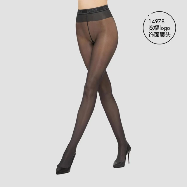 Wolford/沃尔福特Neon40D马油光泽光腿打底黑丝袜女14978