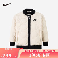 NIKE 耐克童装男女童冬季保暖棉服冬季新款儿童外套上衣小婴童