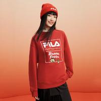 FILA 斐乐 男女同款纯棉宽松卫衣