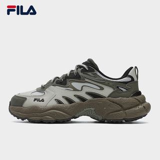 FILA 斐乐鞋FERN摩登运动鞋2024冬款蕨草鞋休闲老爹鞋