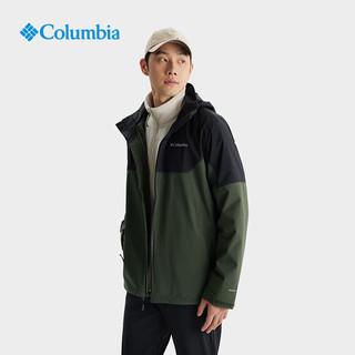 Columbia蒋奇明同款哥伦比亚户外男女防水冲锋衣徒步外套XE3734 366 M(175/96A)