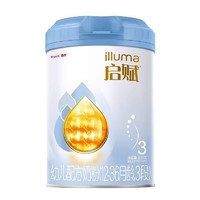 illuma 启赋 惠氏启赋蓝钻3段奶粉810g*6罐三段新国标幼儿配方奶粉