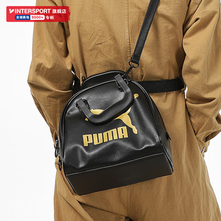 PUMA 彪马 粉色单肩包女包2023新款斜挎包手提包休闲包小包潮牌包包