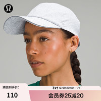 lululemon丨Fast and Free 运动帽 LU9BVBS 纹理高山白混色 S/M