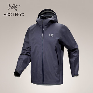 ARC'TERYX 始祖鸟 ARC’TERYX始祖鸟 BETA JACKET GORE-TEX 防水 男子 冲锋衣 Black Sapphire/蓝黑色 M