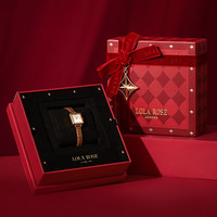 LOLA ROSE Cube系列 20毫米石英腕表 LR2230 限定红色礼盒