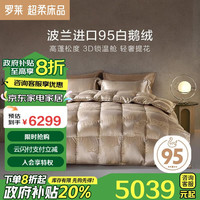 罗莱生活 LUOLAI 家纺 被芯 冬被芯