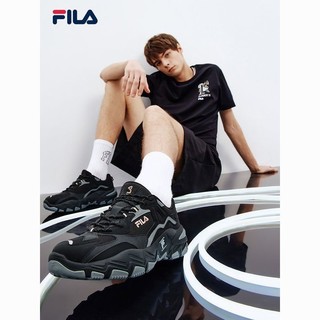 百亿补贴：FILA 斐乐 掠夺者2跑步鞋男鞋2024夏季新款男士运动鞋网面透气鞋子