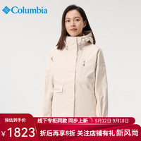 Columbia哥伦比亚三合一冲锋衣女24秋冬650蓬羽绒服内胆防水两件套XR4256 191 XL