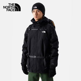 北面（The North Face）三合一冲锋衣男软壳内胆户外运动防水保暖外套24冬季|89B1 8UR XXL /185/116