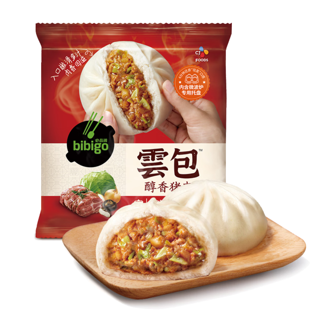 bibigo 必品阁 云包 醇香鲜肉320g