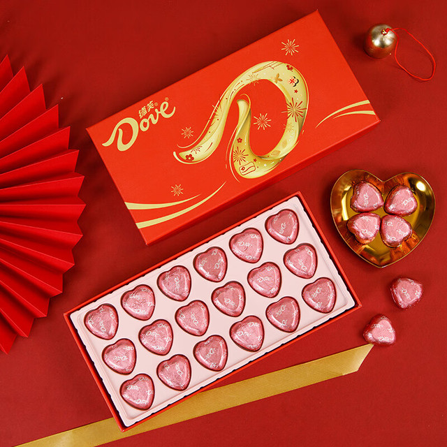 今日必买：德芙 巧克力礼盒装95g 约18颗