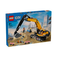 LEGO 乐高 City城市系列 60420 黄色挖掘机