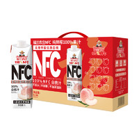 Farmerland 福兰农庄 白桃汁 100%NFC 1L*4瓶