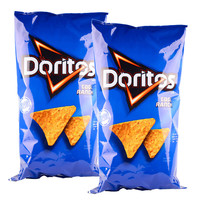 多力多滋（Doritos）玉米片原香农场味198.4g*2 美国 薯片休闲零食膨化食品 农场198*2