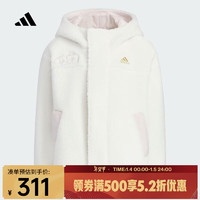 adidas 阿迪达斯 kids女青少年梭织外套 JF3853