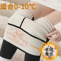 鲨鱼裤加绒加厚紧身显瘦高腰收腹提臀休闲打底裤芭比裤骑行裤女裤