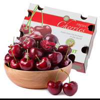 鲜木 现货 智利进口车厘子2JD级 2.5斤原箱礼盒装 单果28-30mm