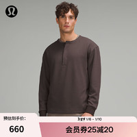 lululemon Softstreme™ 男款长袖亨利衫 LM3EQMS