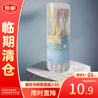简洁 成人款柔软牙刷家庭装J-10