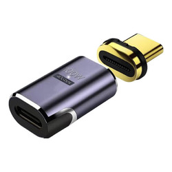 均橙 Type-C磁吸转接头USB4.0 Type-C磁吸转接 USB4 40GB 直头