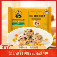 九洲丰园 有机儿童时蔬猪肉饭团240g(8个) 任选4件