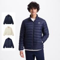 Gap 盖璞 男士印花logo多口袋小立领羽绒服 657225