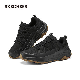 斯凯奇（Skechers）男士时尚休闲板鞋118123 全黑色/BBK 41