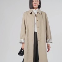 GIORDANO 佐丹奴 秋冬纯棉磨毛拼接袖口翻领夹克女05374686