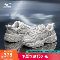 美津浓（MIZUNO）TRAINER 2K V2 脏脏银厚底时尚老爹鞋千禧复古休闲鞋 03/废土银 44 (285mm)