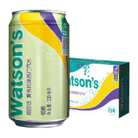 88VIP：watsons 屈臣氏 苏打水柠檬草味330ml*24罐