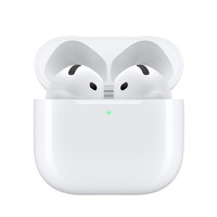 Apple 苹果 AirPods 4 主动降噪款 半入耳式真无线蓝牙耳机 白色 无线充电