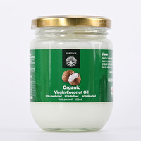 88VIP：赫丽特奇 包邮进口有机 赫丽特奇冷榨椰子油初榨生酮烘焙食用油可护肤护发