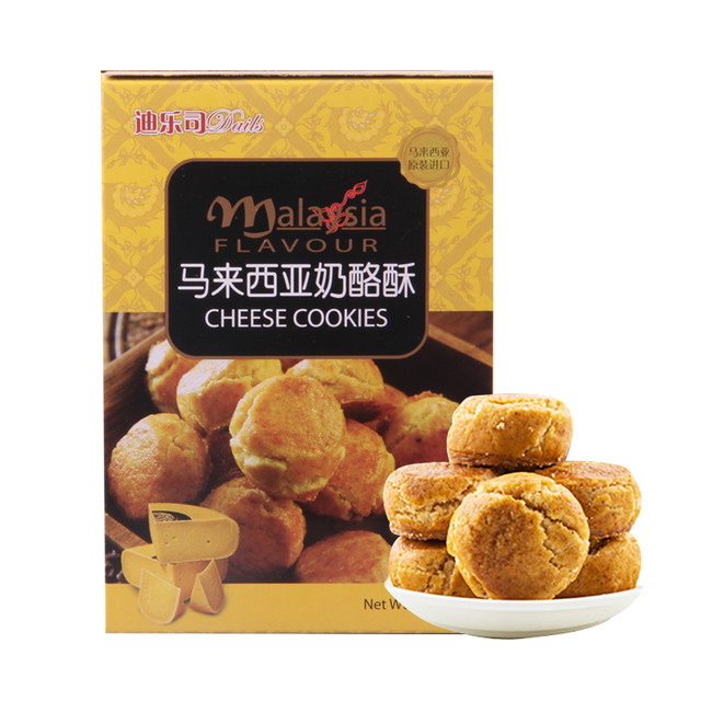 88VIP：迪乐司 Dails 马来西亚迪乐司芝士奶酪酥100g休闲办公零食代餐点心小吃