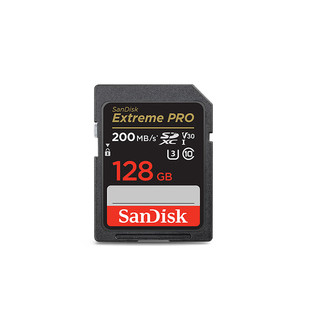 SanDisk 128GB SD内存卡 4K V30 U3 C10