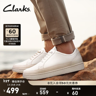 Clarks 其乐 霍德森系列 男士一脚蹬休闲皮鞋 261717097