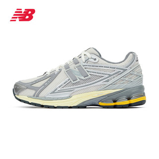 new balance 老爹鞋男鞋女鞋经典复古百搭运动时尚运动休闲鞋1906系列 白色/银色 M1906RRD 40(脚长25cm)