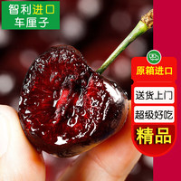 果聚匠心智利车厘子/樱桃【多地次日达】新鲜水果礼盒可选原箱装 750g(净重) 净重为准-带箱近2斤 2J级