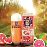 PAULANER 保拉纳 柏龙 西柚味啤酒 500ml*12罐装 礼盒装