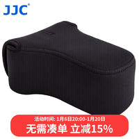 JJC 富士X-T30相机包 微单X-A10 X-T20内胆包 佳能EOS M50 M6 M5奥林巴斯E-M5 II E-PL8便携保护套 摄影包