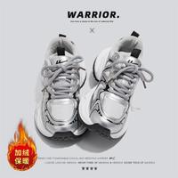 WARRIOR 回力 百搭厚底增高运动鞋网面休闲鞋子