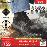 Timberland 男鞋24秋冬中帮徒步鞋户外防水休闲抓地|A44KK A44KK015/黑色 41