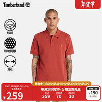 Timberland 男装短袖POLO衫宽松|A24H2 A24H2DV5/辣椒红 XS