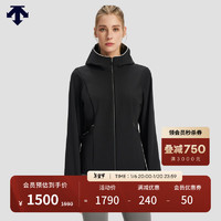 迪桑特（DESCENTE）WOMEN’S TRAINING 女士 梭织上衣 外套夹克 BK-BLACK XS (155/76A)