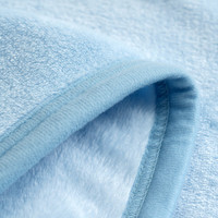 水星家纺家用床上用品毛毯法兰绒毯DH 蓝波湾法兰绒毯 180cm×200cm/条