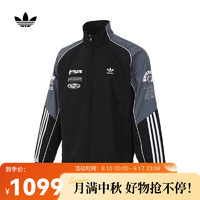 阿迪达斯adidas Originals三叶草2024年男子MOTO JKT M夹克 JL8406 L